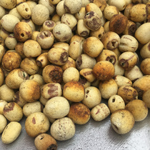 Lotus seeds Lianzi cored and heart-cut wheat bran fried cooked milled and built lotus meat can be used as lily yam gordon euryale dried poria cocos