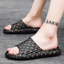 Slippers Male Summer Trend casual anti-slip Shit Sensation Sandals Personality Home Bath Softbottom Men Cool Tug Big