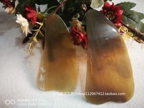 Inner Mongolia cattle horn scraper massage sheet scraping plate Mongolian yellow cattle horn scraping plate batch hair