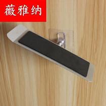 New glass suction cup pallet gold widened shoe shop shoe rack upper wall shoe display rack commercial Wall wall rack