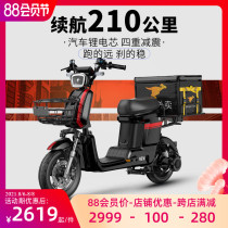 Zhengbu new national standard electric bicycle lithium battery Meituan takeaway special long-distance running travel battery electric vehicle 009