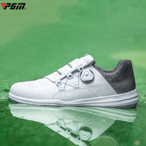 Senior luxurious golf shoes for m men's spinning shoelace activity nail golf shoes