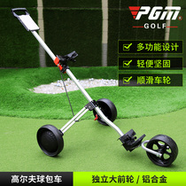Golf car light three-wheeled trolley driving range caddie special foldable portable ball bag hand cart