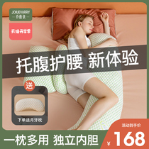  Pregnant womens pillow waist support side sleeping pillow belly support sleeping artifact side lying pillow Pregnant waist support pillow Removable and washable pillow supplies