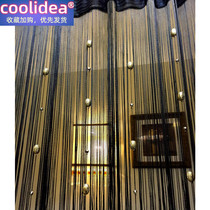 Super luxury encrypted quality bead line curtain curtain partition curtain porch door window commercial space
