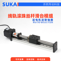 FLS Ball Bearing Precision Silk Rod Linear Slide Table Module Rail 57 Stepper Motor Cross Bench Heavy