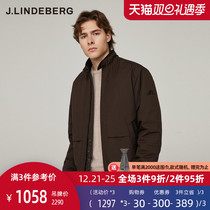 JLINDEBERG Jin Lindbergh Business Leisure Stand Collar Cotton Suit Short Jacket Jacket Jacket Top Men