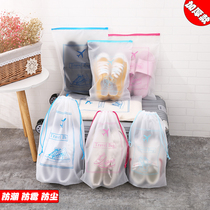 Shoe storage bag transparent shoe bag dustproof bag shoe storage bag moisture-proof travel corset pocket