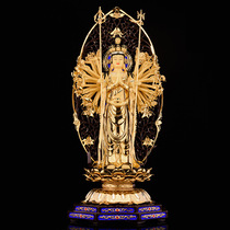 Yuantong Buddha with Taiwan Sheng Fan bronze Buddha statue white robe Master Guanyin Bodhisattva Nanhai Guanyin Thousand Hands Guanyin