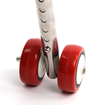 Walking aid accessories stainless steel Walker wheel retractable Walker wheel with bearing Walker foot tube