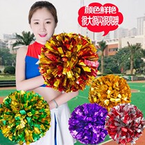  La la fuck flower ball cheerleaders hand flowers a pair of square dance color ball games opening ceremony props dance hand flowers