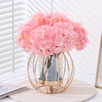 Fake Flower Emulation Flower Furnishing Light Lavish Nordic Home Living Room Dining Room Table Top Decorative Floral Pendulum Pieces Placed Embroidered Flowers