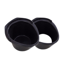 Old adult peopled children with toilet toilet handheld with inner barrel