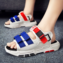 Mens sandals slippers dual use 2021 new sandals personality casual outside wear summer sandals mens ins tide