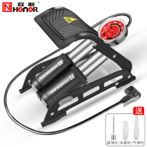 Foot pump battery car bicycle household air pump electric car high pressure gas cylinder pedal air pump