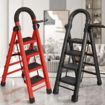 Ladder Home Folding Mobile Herringbone Ladder Multifunction Climbing ladder telescopic stairs Stainless Steel Ladder Stool