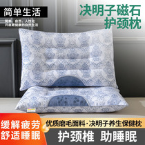 Sicklesenna Sleep Pillow for men and women pillow core Cervical Spine Pillow Dormitory Students a pair of home single pillows