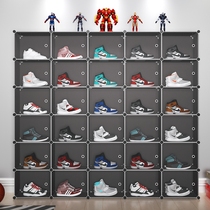 Shoe rack display rack shelf Free combination display cabinet display rack AJ shoe box jewelry bag shelf Store cabinet