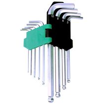 Taiwan Baogong HW-229B extended ball head type hex wrench set set screwdriver 9-piece set