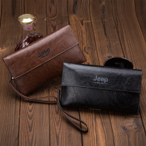 2021 new clutch bag large capacity MEN business atmosphere hand-held long wallet mobile phone bag wallet clutch bag