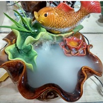 Ultrasonic Atomization Head Bonsai Crafts Fake Mountain Flowing Water Fountain Water Group Mister Pets Gwet Accessories