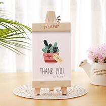 Creative Personality Small Easel Frame Swing Piece Swing Table Korean Version Cute 7 Inch Seven Inch Wedding Yarn Children Photo Frame frame