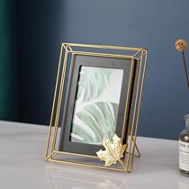 Modern light luxury picture frame in photo fittings desktop creative decorations home bedroom bedroom cabinet setting