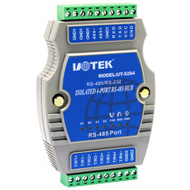 Utai UT-5204 UTEK 485 hub photoelectric isolation lightning protection 485 distributor 1 way to 4