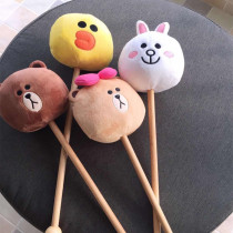 Foreign trade massage hammer beating hammer stick Cartoon cute plush small hammer neck and shoulder beating back beating back beating back artifact