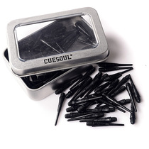 CUESOUL 100 professional competition level soft dart head 2BA threaded boxed dart accessories set