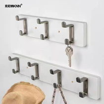 Clothes hook Wall Wall porch Wall porch wall door rear row hook bag key clothes into the home clothes hat White hanger