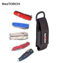 Multifunctional nylon knife cover scabbard 91mm folding saber cover Outdoor flashlight cover hanging waist tool pliers protective cover