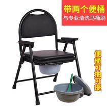 Stool seat elderly toilet household rural toilet chair simple squat toilet seat auxiliary portable