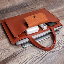 Simple computer bag portable for Apple notebook MacBook13pro Lenovo small new Air13 3 Huawei matebook14 inch Dell 15 6 protective cover