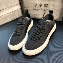 A pedal men's shoes fall 2021 new trend Joker canvas shoes Korean version of breathable sports casual shoes men's board shoes