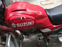 Suitable for Haojue Suzuki Diamond Leopard HJ125K-A2A3A Silver Leopard 125 Motorcycle Fuel Tank Set Knights Fuel Tank Bag