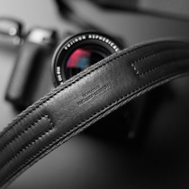 HA Italian real cowhide telescopic camera cotton shoulder strap Sony Fuji micro SLR original cross back lanyard