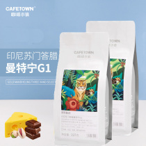 Coffee Town Gold Mantining G1 coffee beans Sumatra boutique hand-brewed coffee 227g * 2 packs of grindable powder