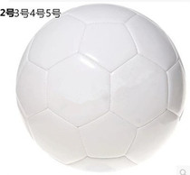 Pure white signature all-white football advertising diy graffiti painted football white painting football large amount can be customized