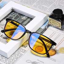 Mens and womens anti-blue glasses computer mirror flat light glasses mobile games e-sports special glasses tide
