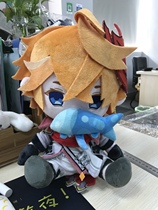The original god game is around the doll cotton doll 30cm sitting baby da fufu da duck