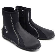 New diving shoes 5MM winter stab-proof warm and comfortable suitable for outdoor beach snorkeling fins equipped with diving boots