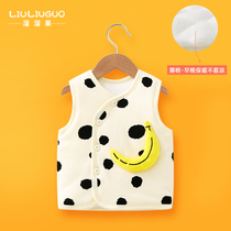 Baby clothes autumn and winter suit newborn baby vest men and women baby vest childrens waistcoat outside wearing horse clip winter clothes