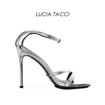 LUCIA TACI (Mall The Same Section) 2022SS New Product Original Design Fashion Fine Heel Sandal Women High Heels
