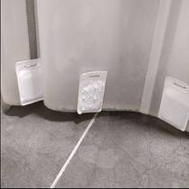 Curtain weight - gaining piece Bath curtain vertical piece gauze anti - floating wind curtain plunge balcony curtain with weight block