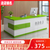 Fruit shop beauty salon Front desk Reception desk Clothing bar table Supermarket cashier shop small table Simple and modern