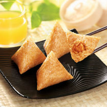 Enshi Liguan specialty Mou Ji Xiangtujia bacon rice dumplings farm handmade chestnut meat Brown vacuum packaging