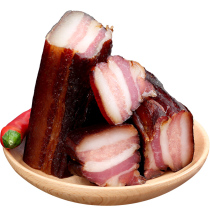 Hubei Enshi specialties Lichuan farmhouse homemade smoked Bacon Bacon Hunan Sichuan flavor Five-Flower Bacon a catty