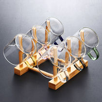 Tray Glass Cups Water Glass Rack Leachate Shelve Cup Shelf Glass Shelf Creative Home Holding Mug Shelf Upside Down Hung