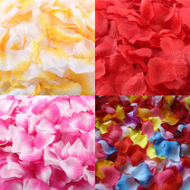 1000pcs Artificial Silk Rose Petals Wedding aisle decoration
